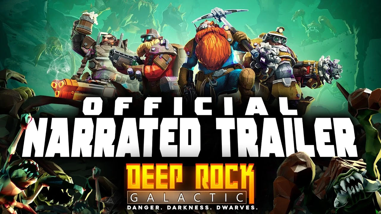 В подземелье мы пойдём - опубликован новый трейлер Deep Rock Galactic, игра покидает "Ранний доступ"