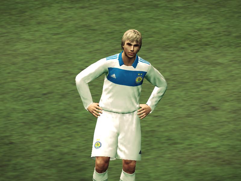 PES 2010 "Dinamo Kiev 2010 kit Home"