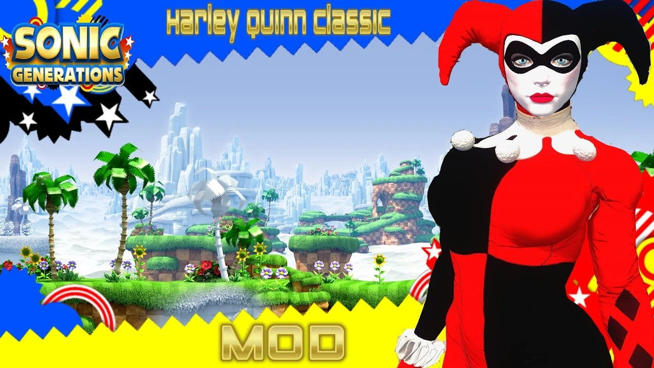 Sonic Generations "Harley Quinn (Classic) Mod"