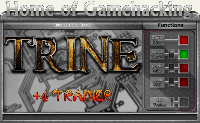 Trine: Трейнер/Trainer (+4) [1.10] {sILeNt heLLsCrEAm / HoG}