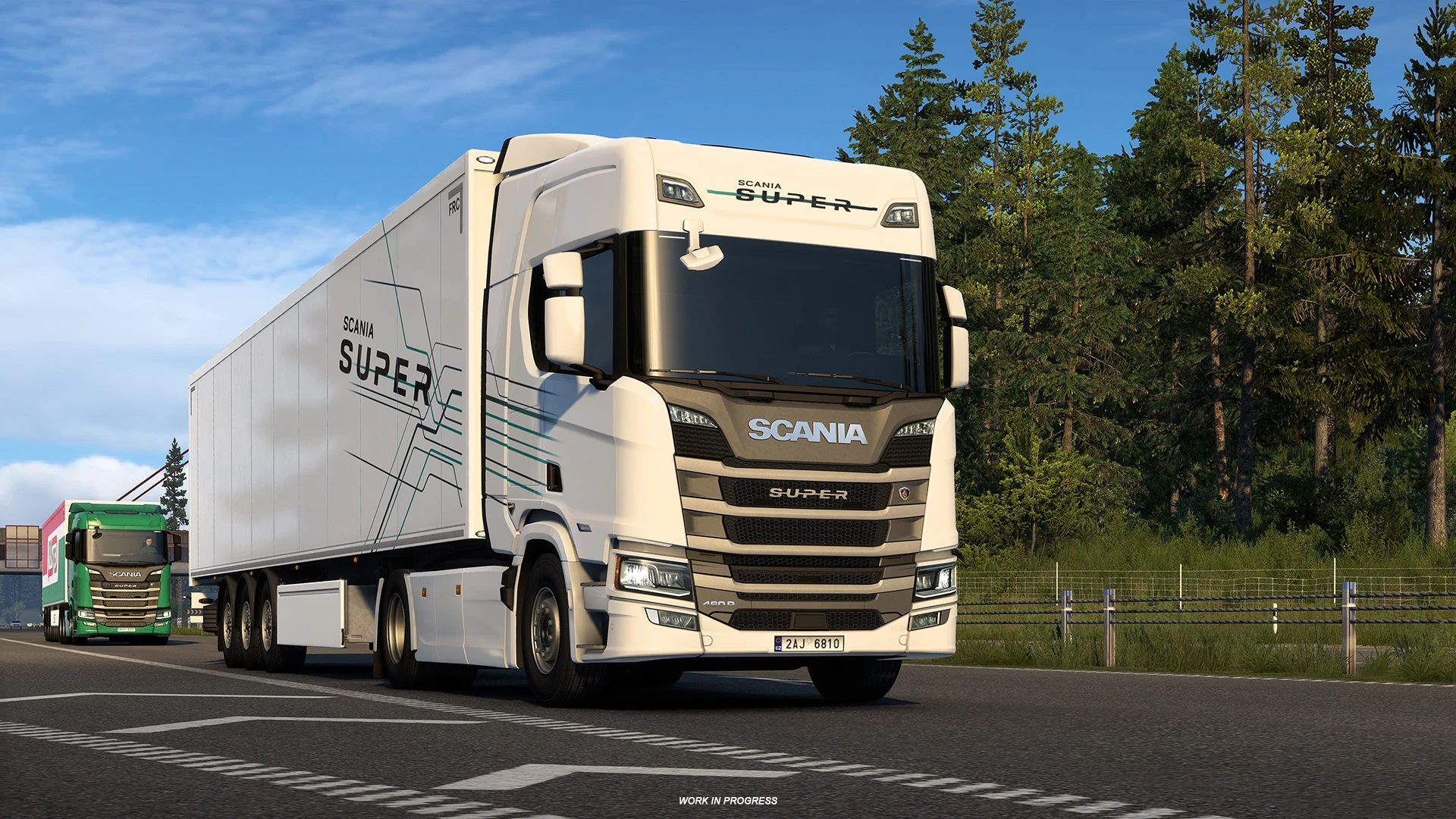 В патче 1.57 для Euro Truck Simulator 2 будут обновлены грузовики Scania R/S