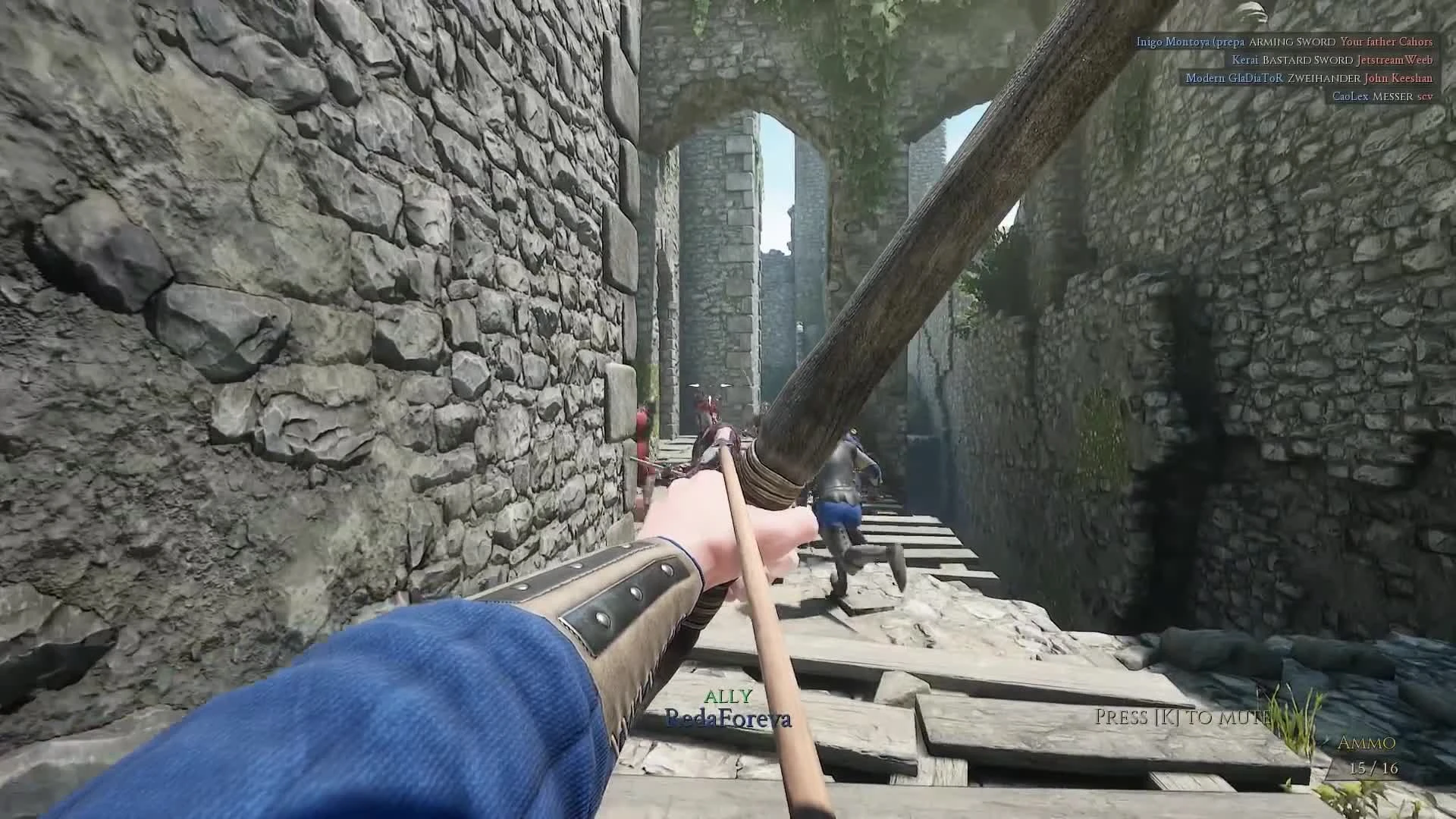 Обзор Mordhau. Вперёд в страдающее средневековье!