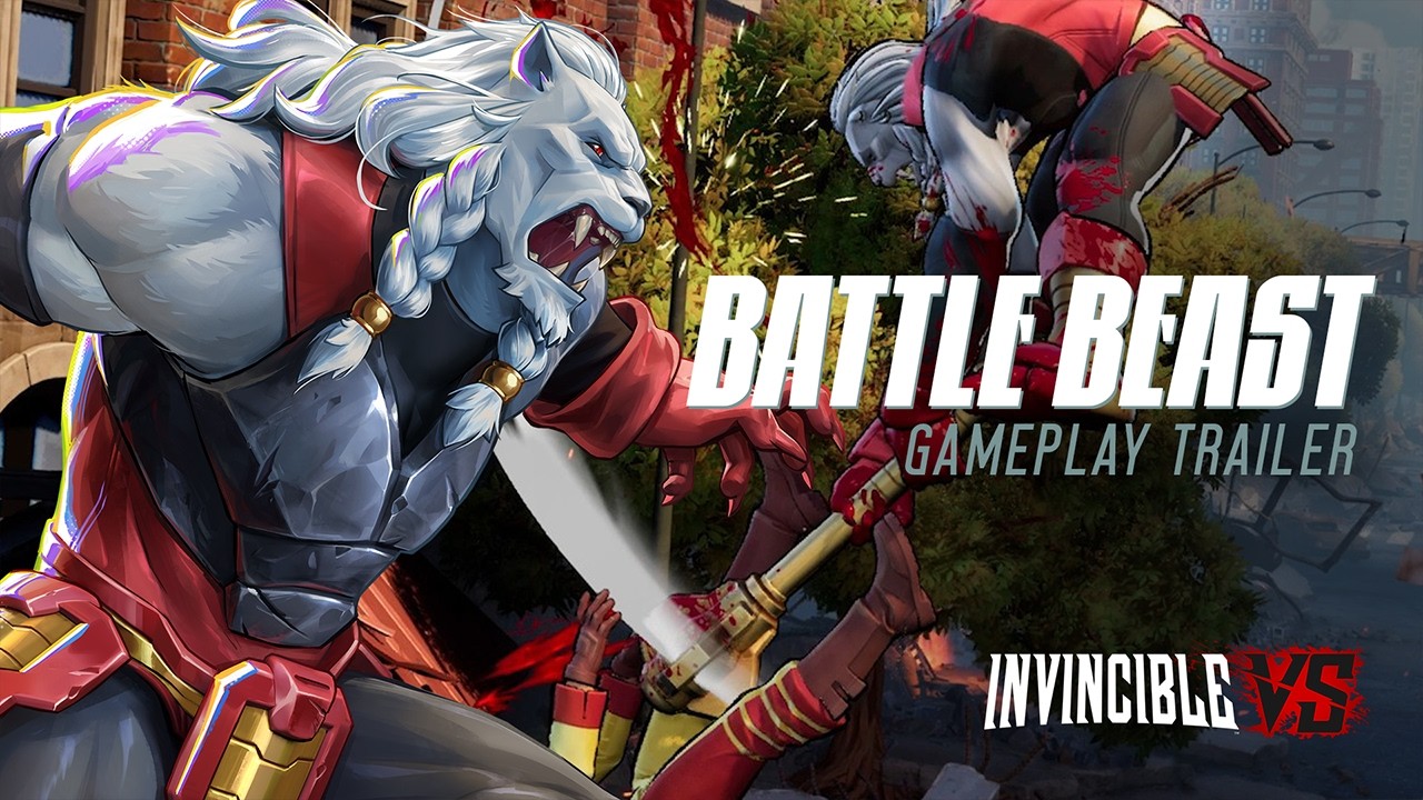 Боевой Зверь врывается в Invincible VS - новый трейлер раскрывает кровожадного бойца