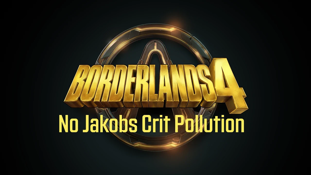 Borderlands 4 "Отключение визуального эффекта критов у оружия Jakobs"