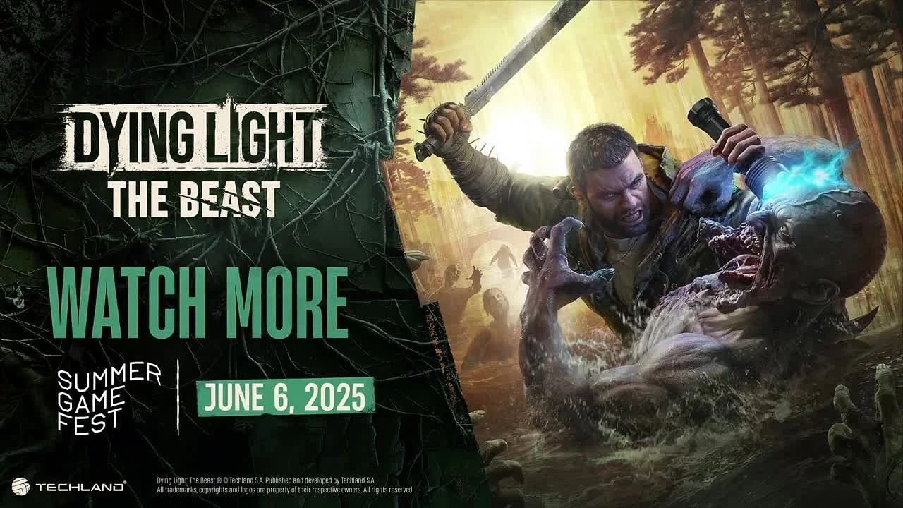 Techland на Summer Game Fest покажет Dying Light: The Beast и сообщит дату релиза