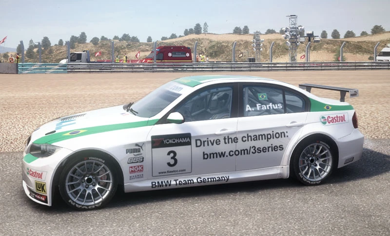 GRID 2 "Скин BMW 320 WTCC 07"