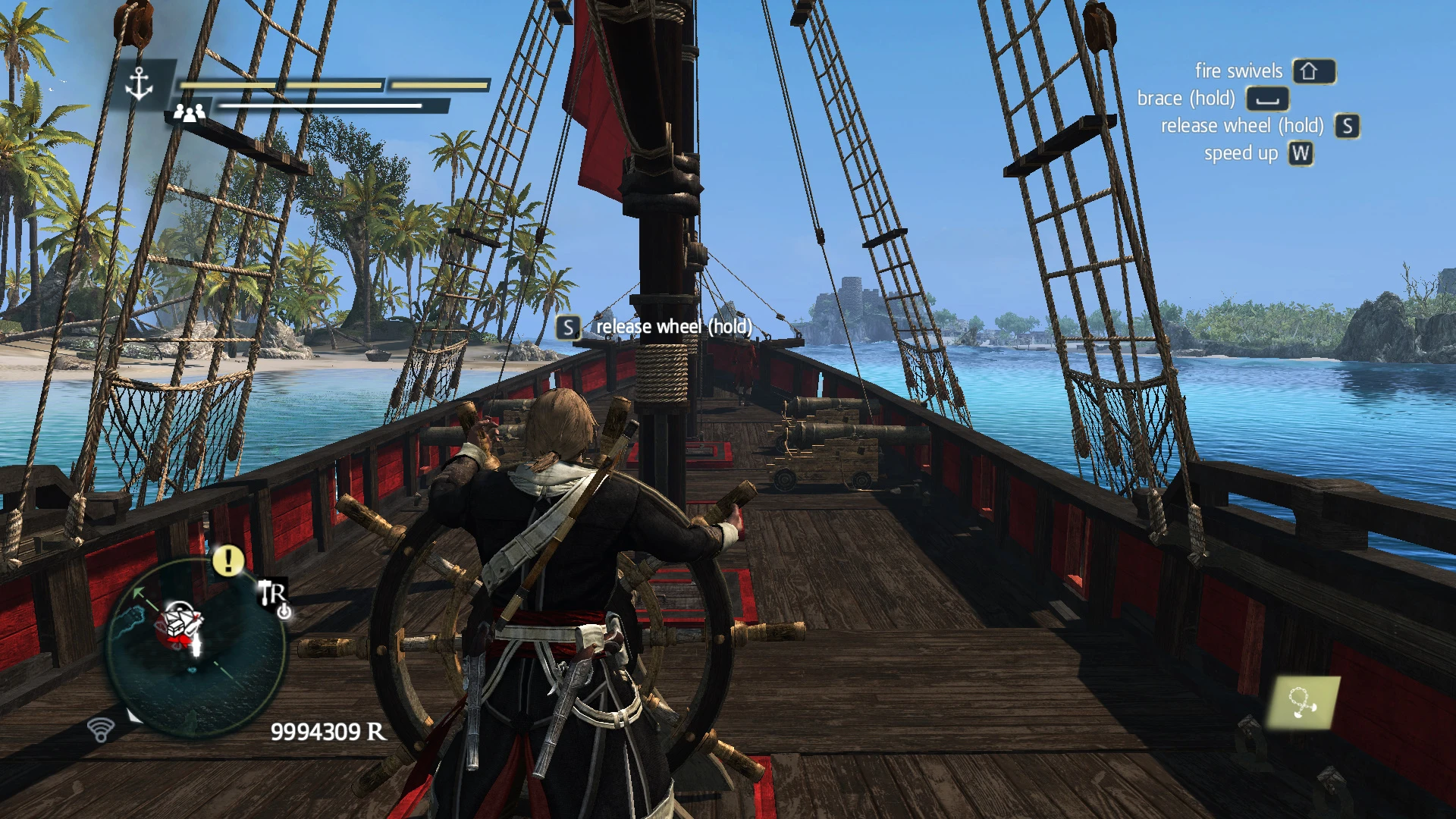 Assassin's Creed 4: Black Flag "Мод на шхуну охотника за пиратами"