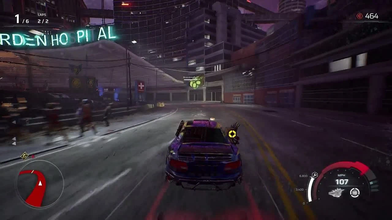 Первый геймплей Carmageddon: Rogue Shift