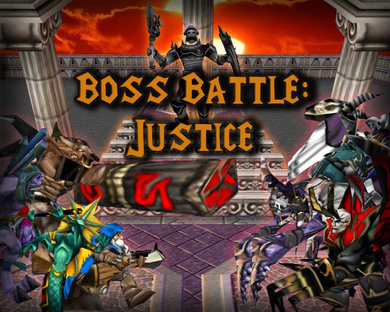 Warcraft 3 "Boss Battle: Justice"