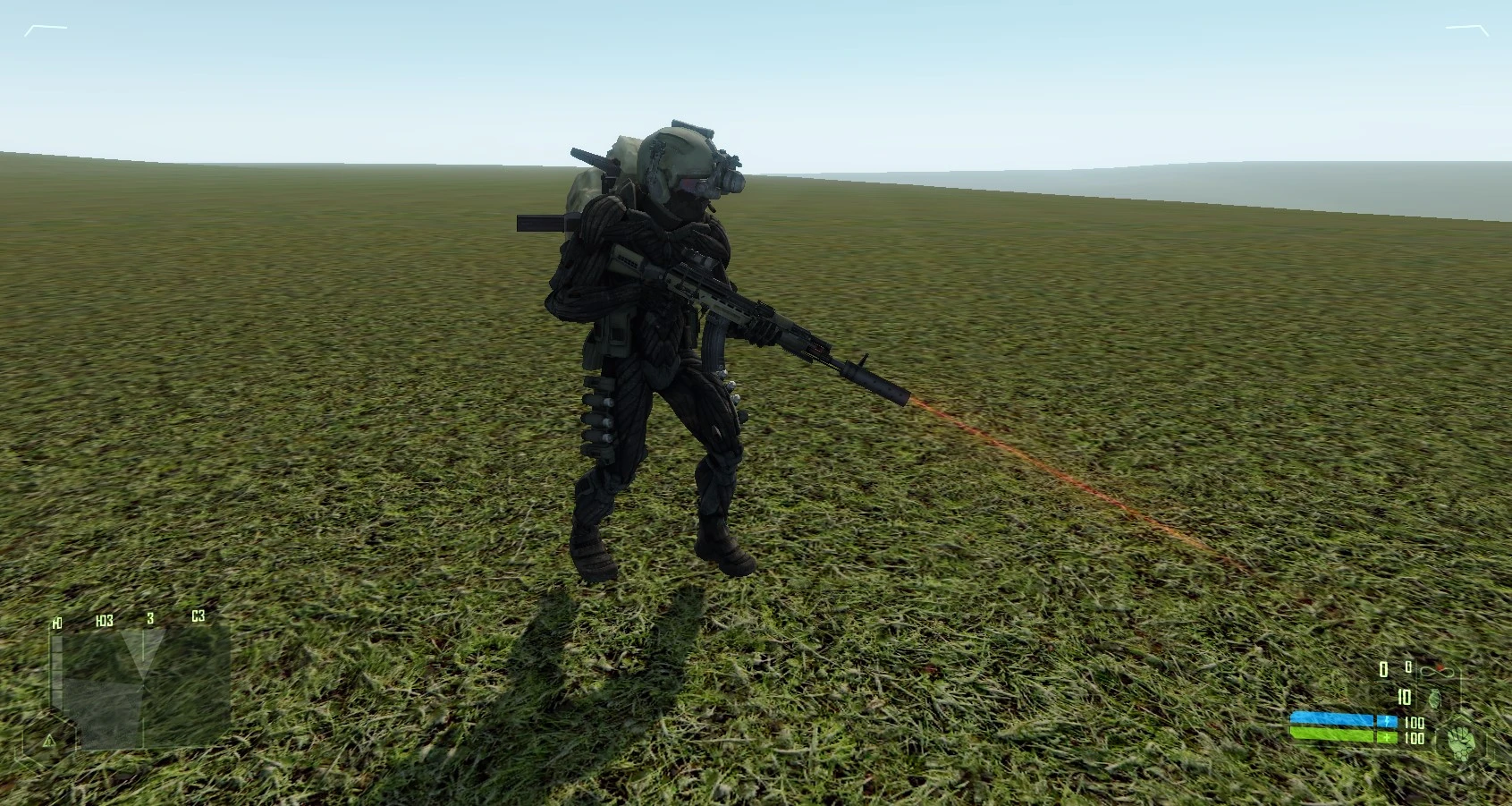 Crysis "Американский нанокостюм с дополнительными аксессуарами"