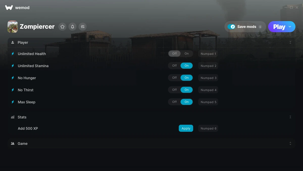 Zompiercer "Трейнер +7" [UPD: 31.08.2024] {STiNGERR / WeMod}