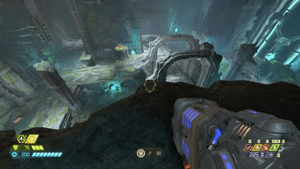 Геймплей "Порватория" и сражение с финальным боссом в Doom Eternal