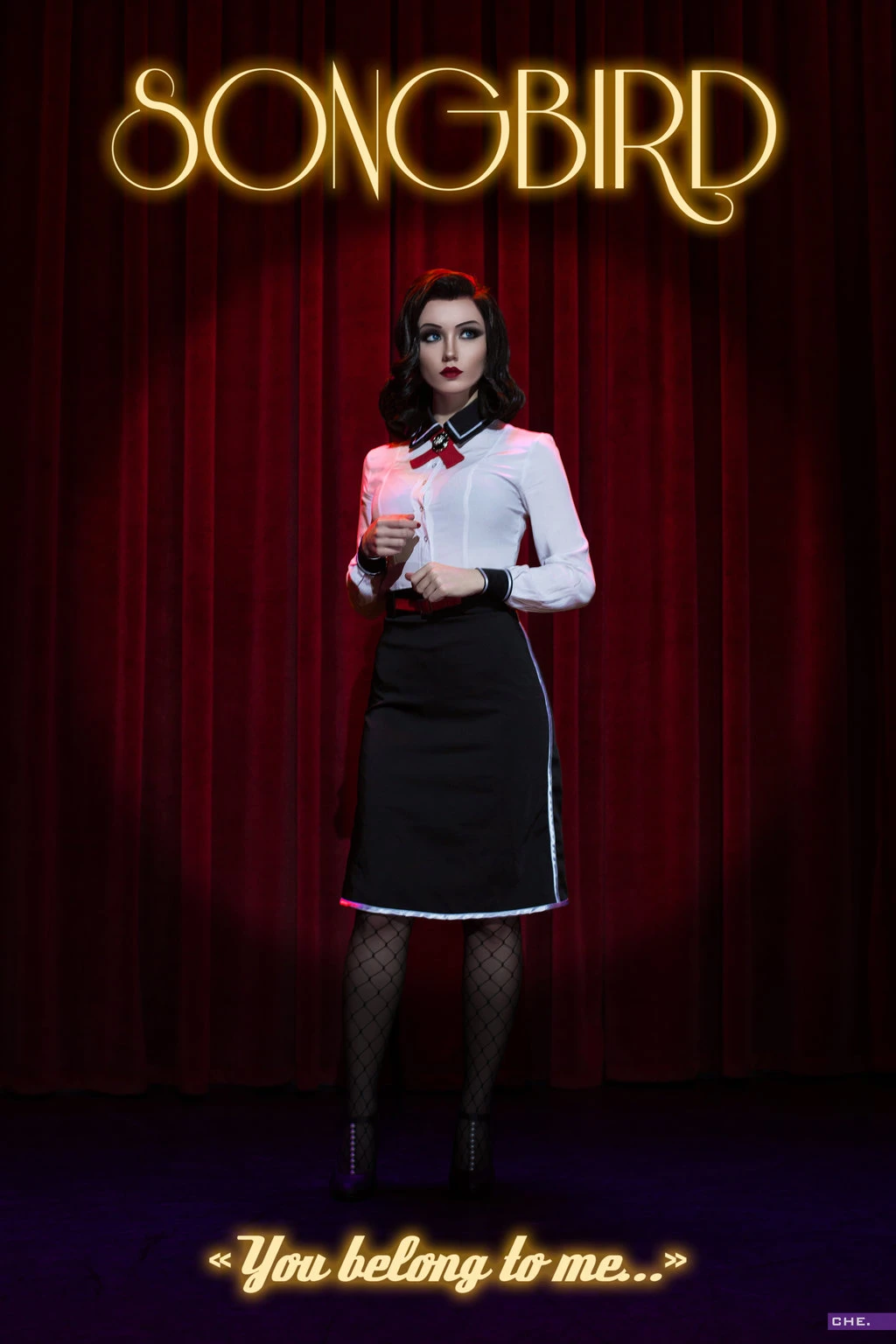 Шикарный косплей Элизабет из BioShock Infinite: Burial at Sea от Lunaritie