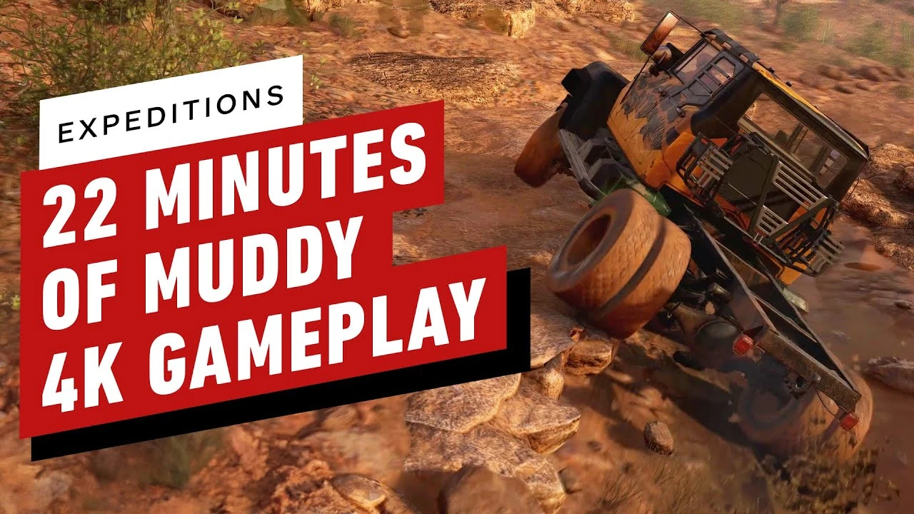 IGN показала 22 минуты геймплея Expeditions: A MudRunner Game