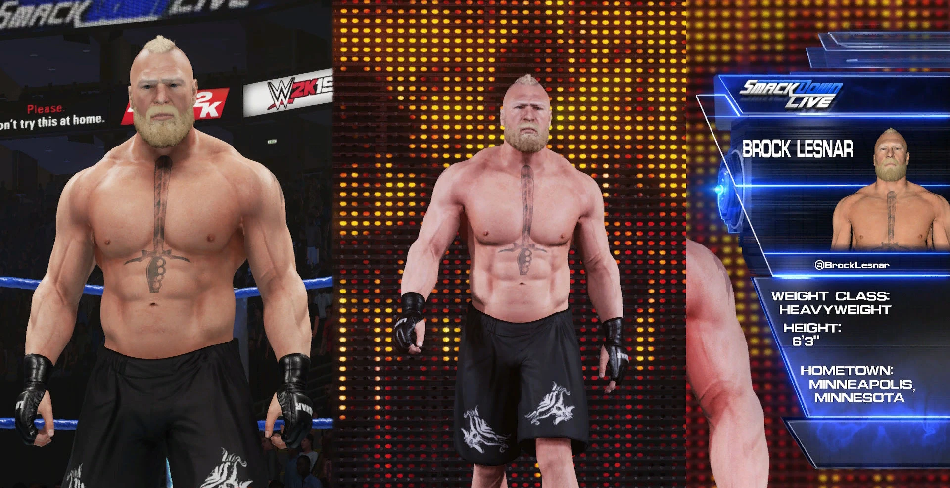 WWE 2K19 "Брок Леснар из WWE 2K24"