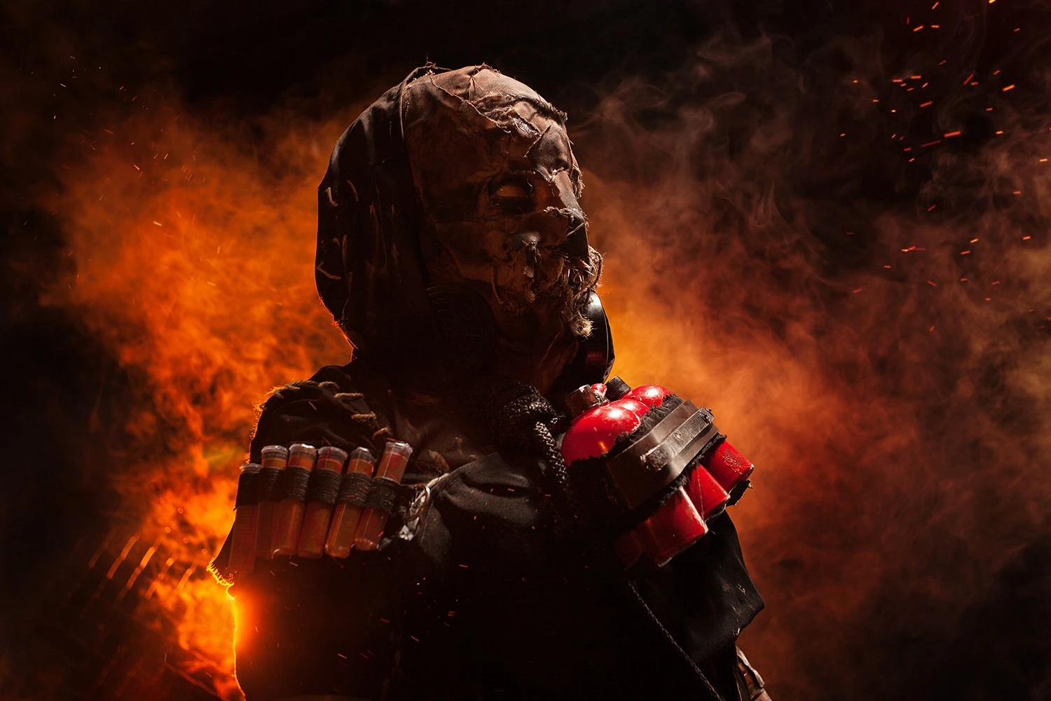 Косплей Пугала из Batman: Arkham Knight