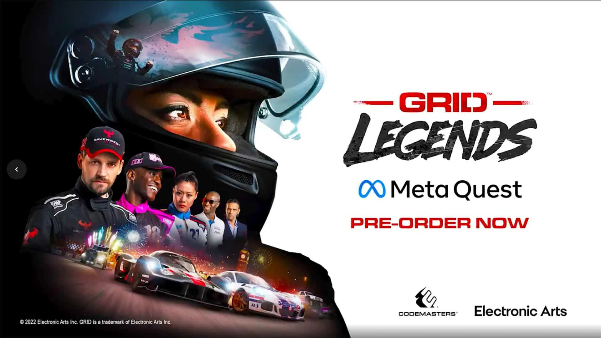 GRID Legends выйдет для Meta Quest 2 уже очень скоро