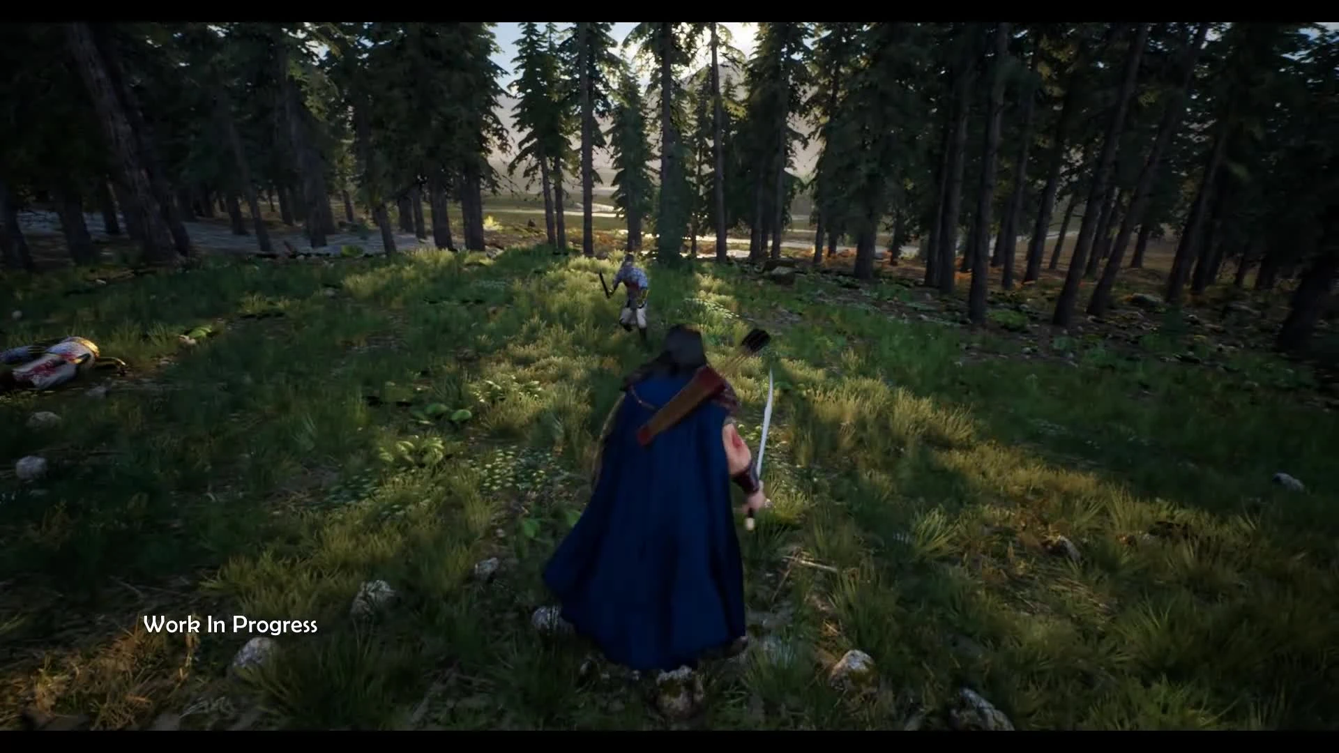 Геймплей экшен-RPG Knights of Light (pre-alpha)