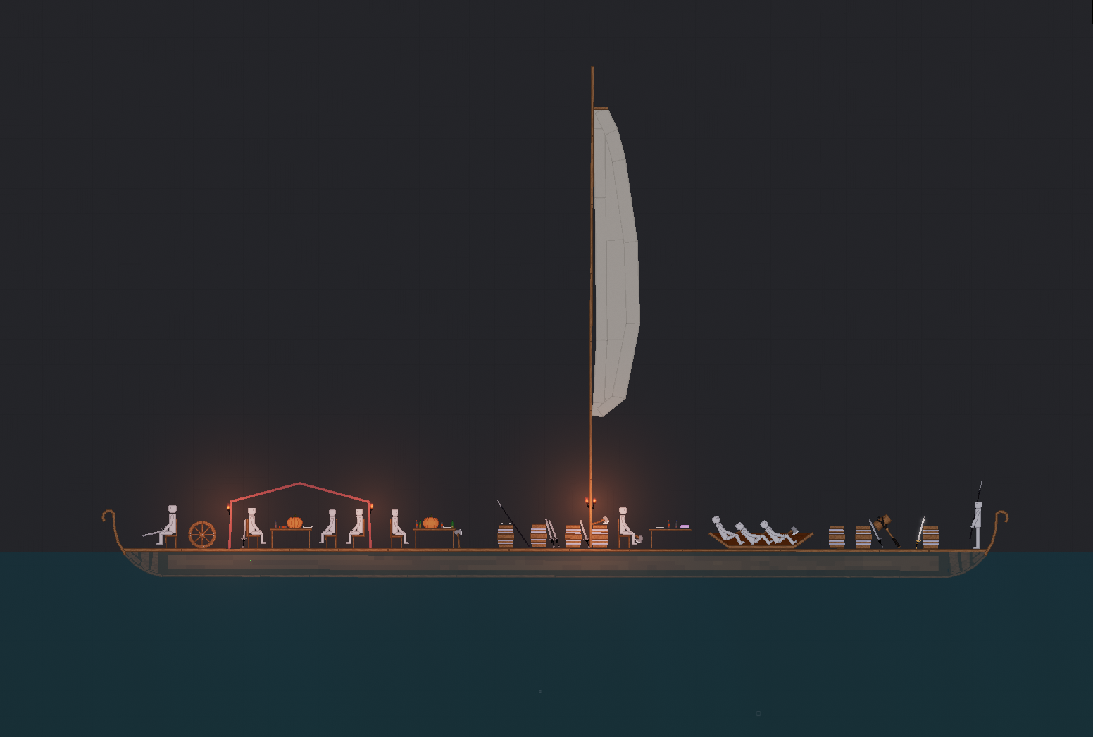 People Playground "Драккар Викингов" [1.27.5+]