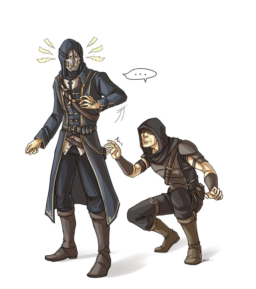 Корво и Гарретт