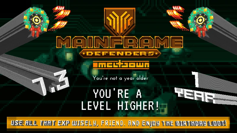 Первый год и юбилейное обновление контента Mainframe Defenders до v1.3