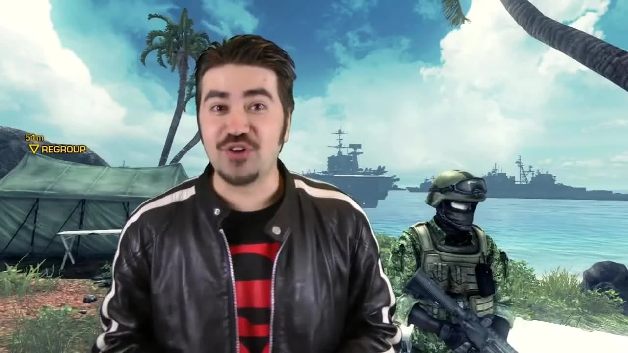 Battleship The Video Game - обзор от Angry Joe [Русская озвучка]