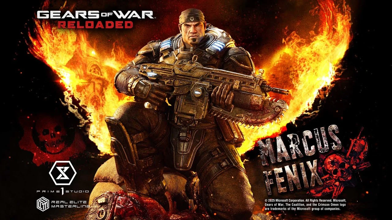 Prime 1 Studios представила статуэтку Маркуса Феникса из Gears of War: Reloaded за $1900
