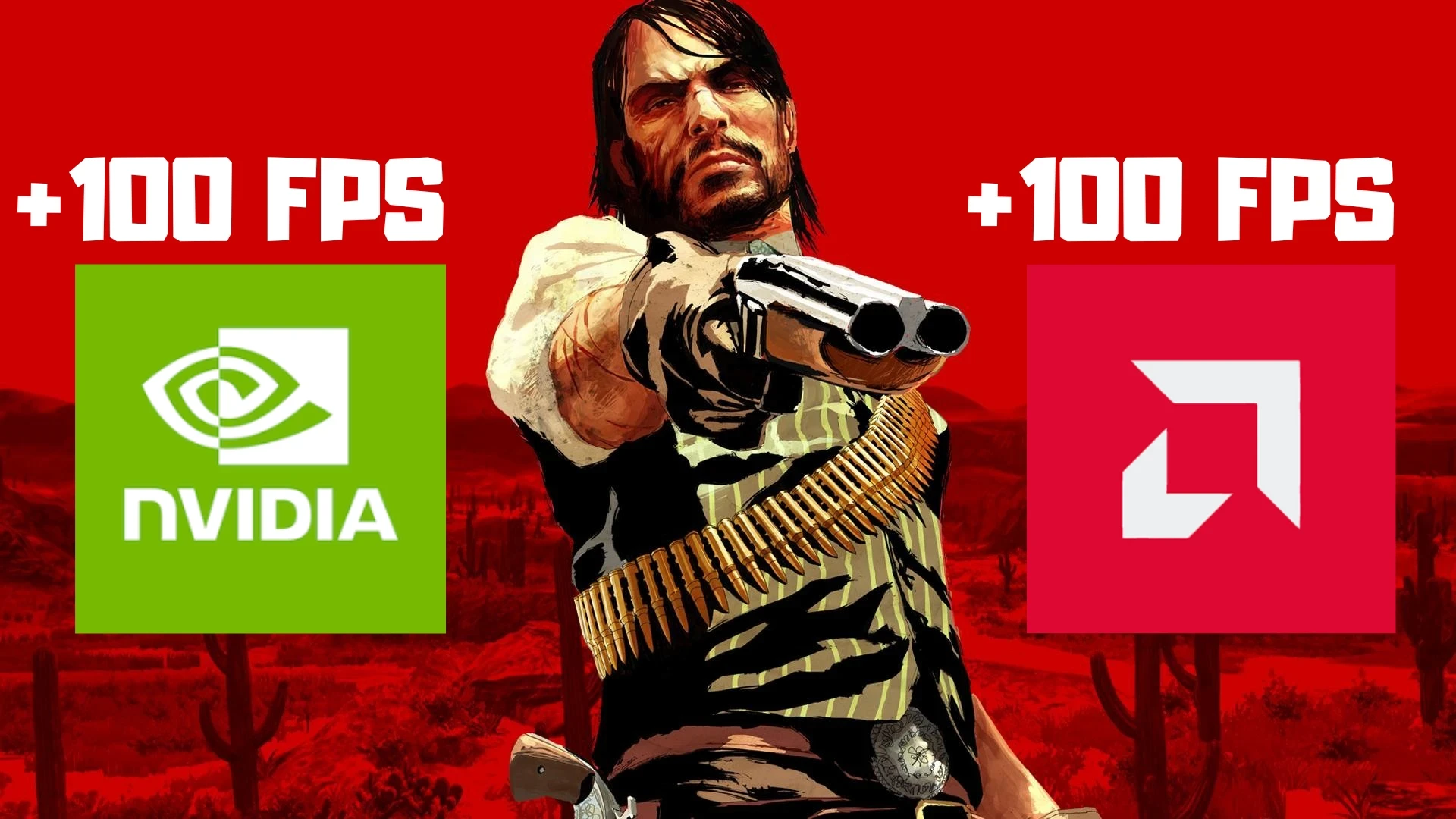 Red Dead Redemption "Мод на генерацию кадров для GTX - RTX - AMD"