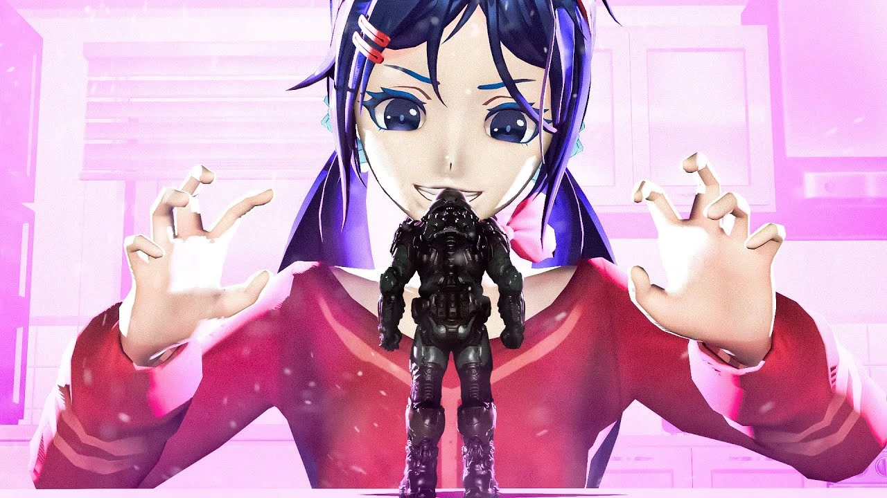 MiSide против Doom, Думгай сразу понял с кем имеет дело