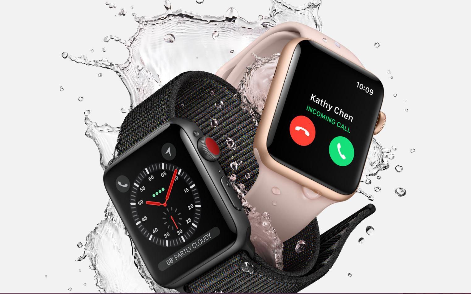 Apple Watch Series 3 с поддержкой LTE имеют проблемы с подключением к мобильной сети