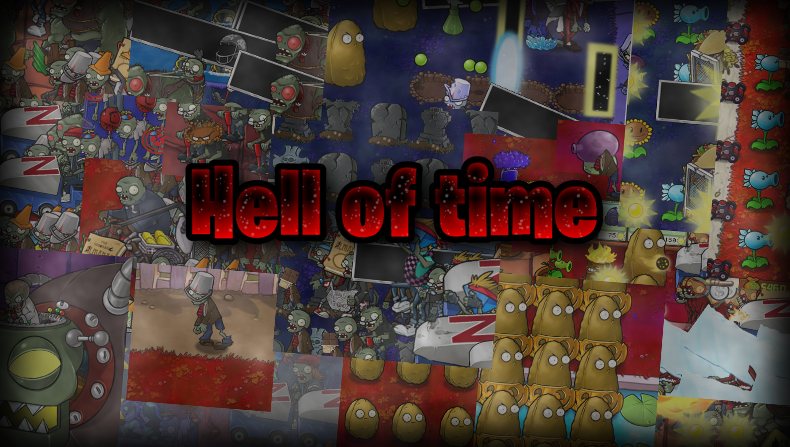 Plants vs. Zombies "Hell of Time - сильное усложнение оригинала" [Бетатест 1.9.0 Патч 2]