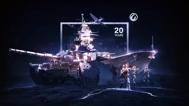 Wargaming отмечает 20-летний юбилей в своих играх месяц напролет