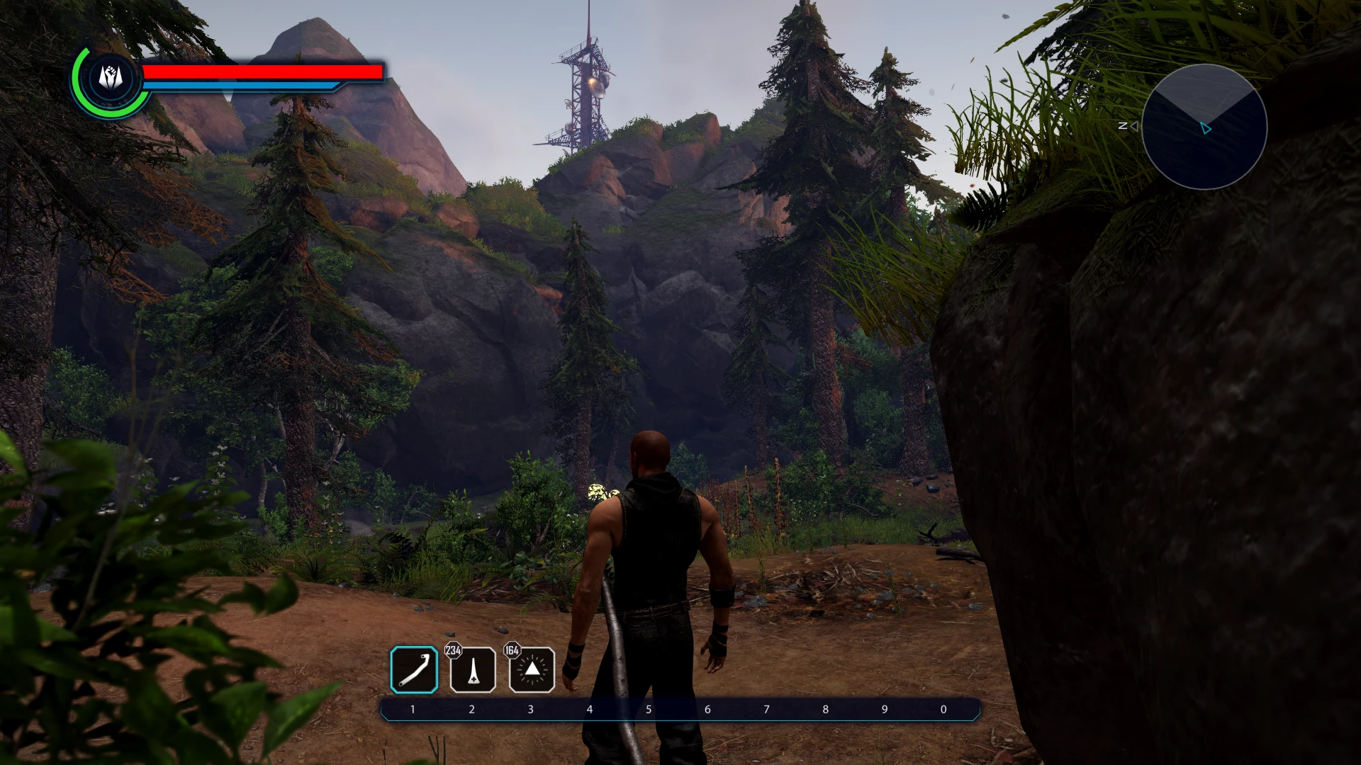 Elex "Сохранение - Начало игры, собрано много вещей"