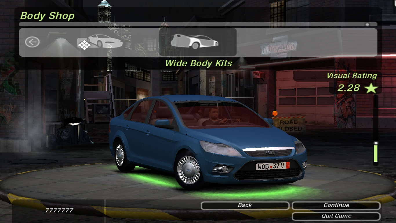 Need for Speed: Underground 2 "Ford Focus Sedan Titanium"