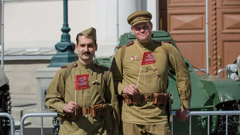 Выставка военной техники "Оружие Победы" и обновление для War Thunder