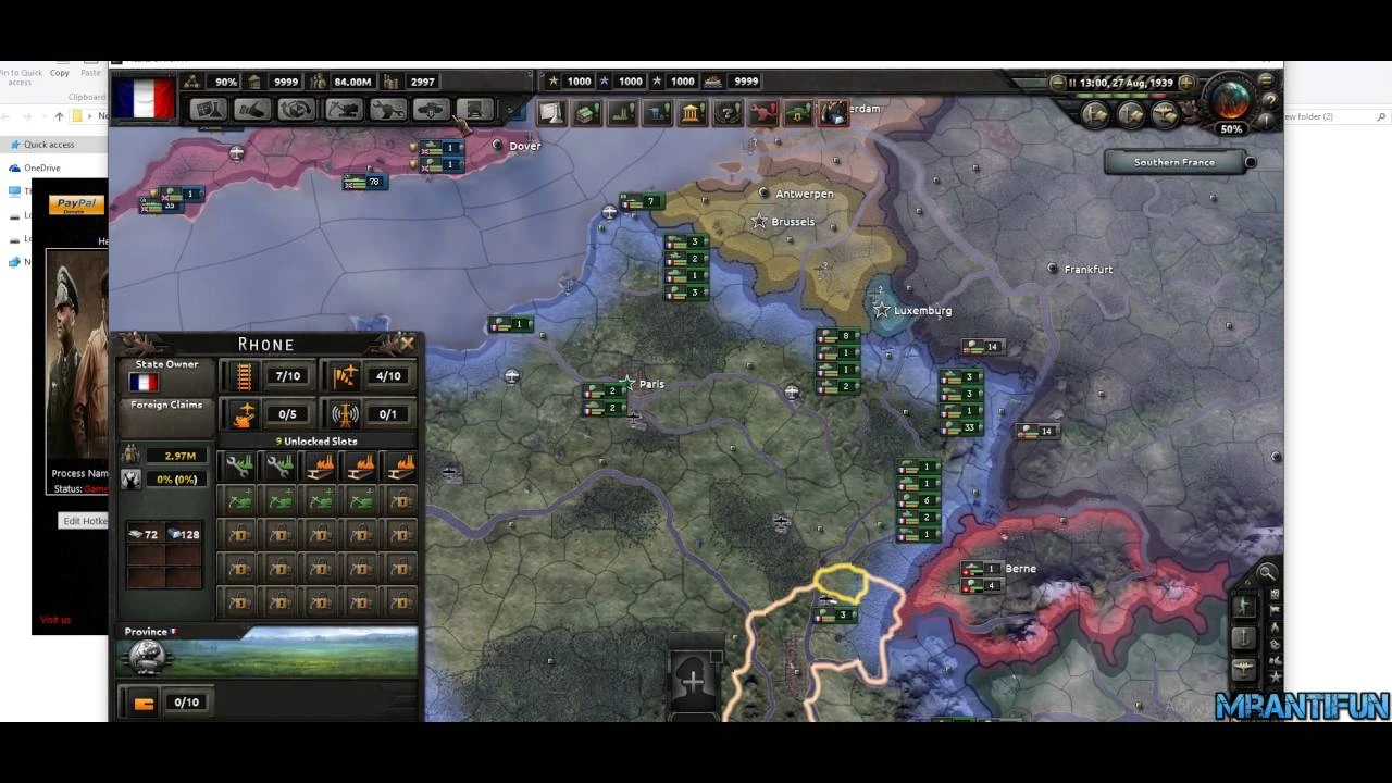 Hearts of Iron 4: Трейнер/Trainer (+24) [1.7.0] {MrAntiFun}