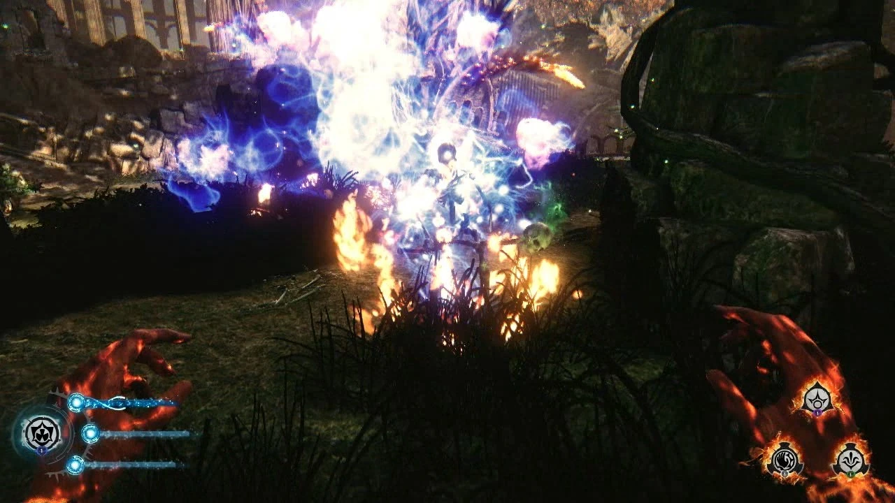 Lichdom: Battlemage - магические фейерверки