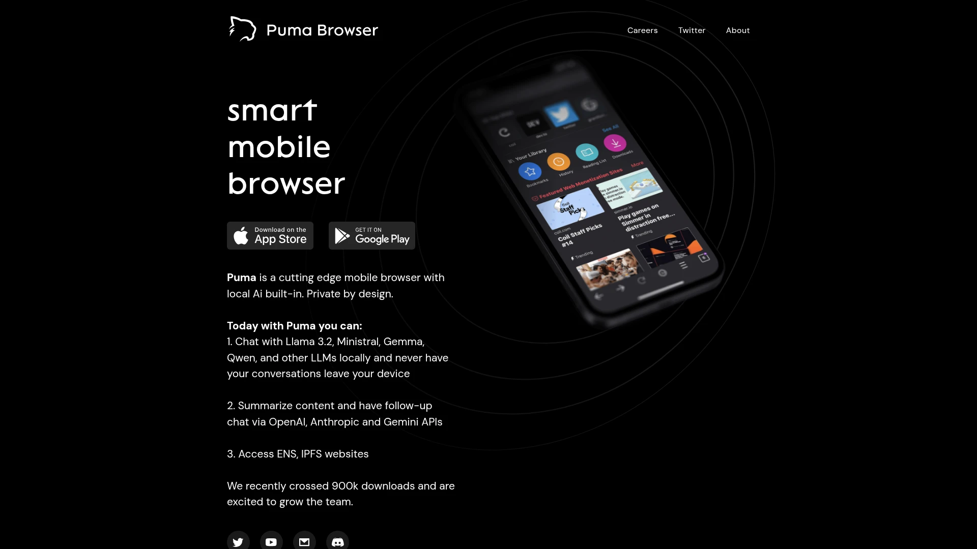 Браузер Puma позволяет запускать ИИ локально на смартфоне даже без интернета