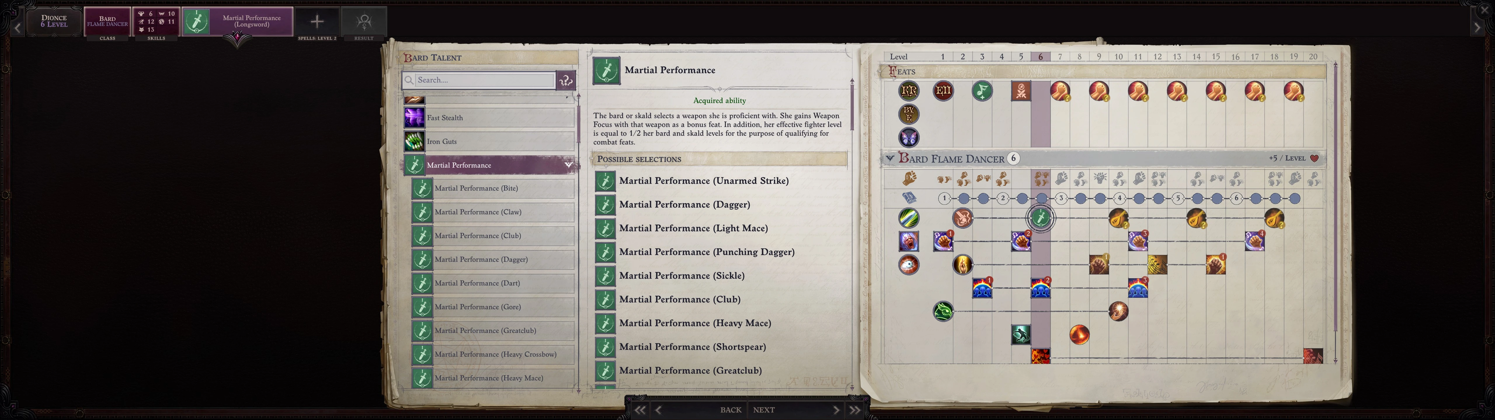 Pathfinder: Wrath of the Righteous "Мод Martial Performance"