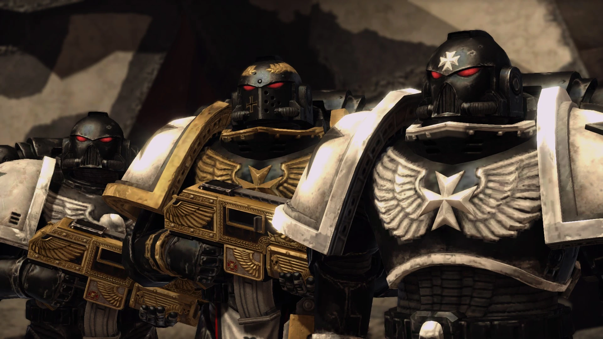 Warhammer 40.000: Space Marine "Black Templars Crusaders"