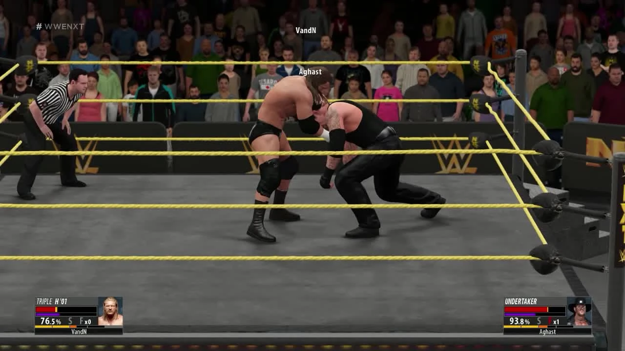 WWE 2K16 "2K Tonight Online - The Game Triple H VS The Undertaker"