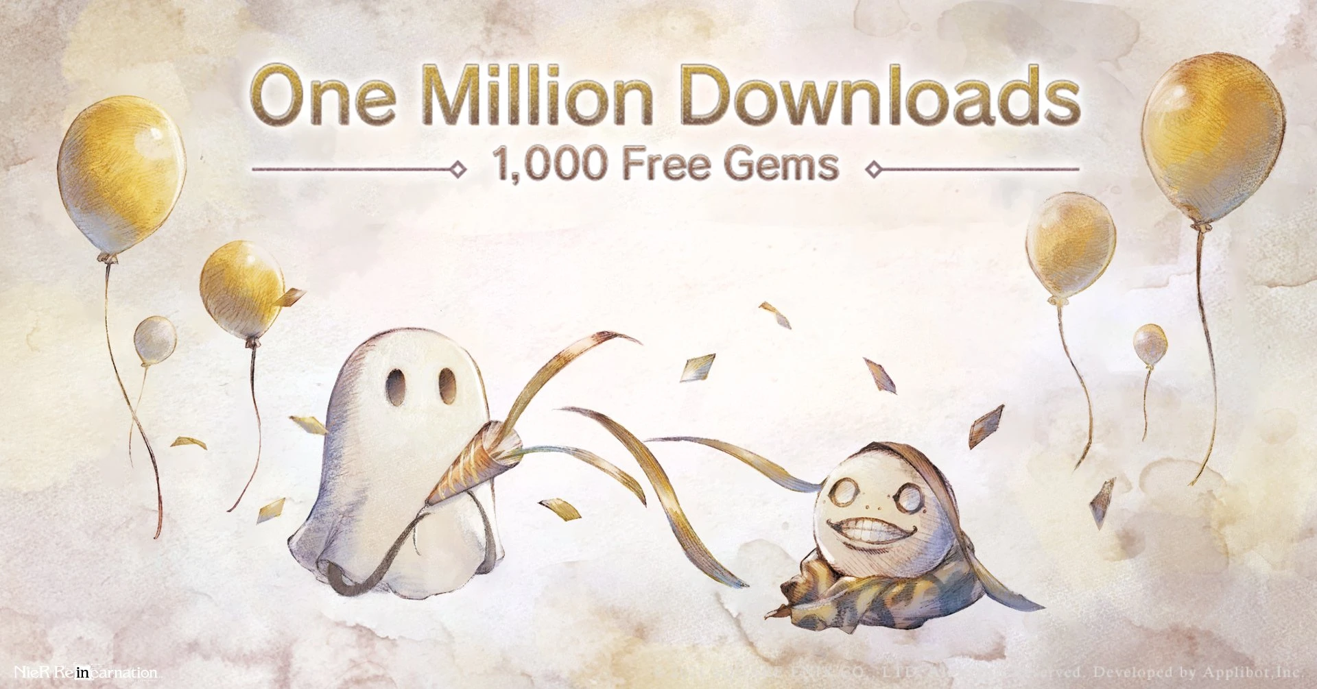 NieR Re[in]carnation достигла более 1 миллиона загрузок