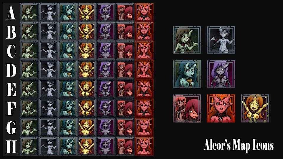 Darkest Dungeon "Иконки для взрослых"