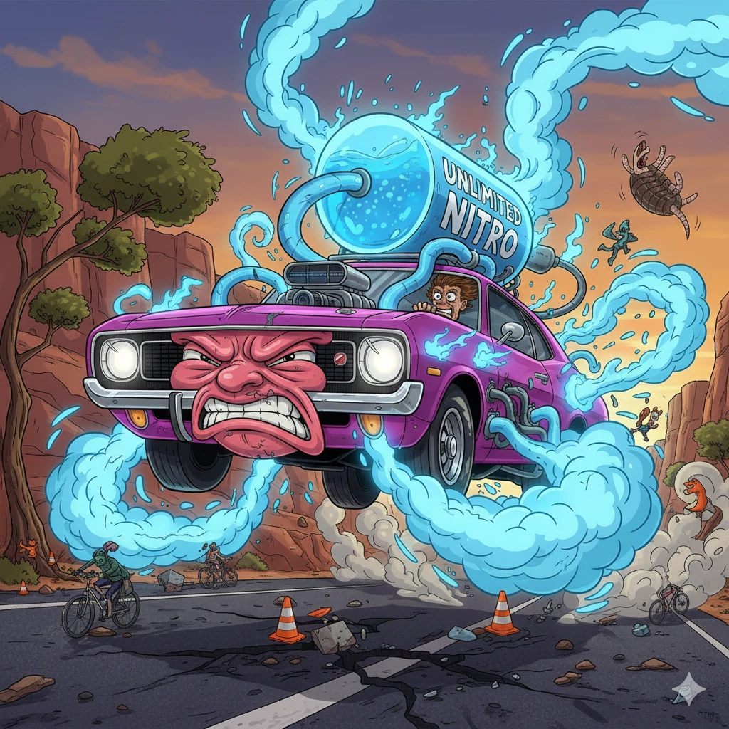 The Crew "Долгое нитро и быстрое восстановление"