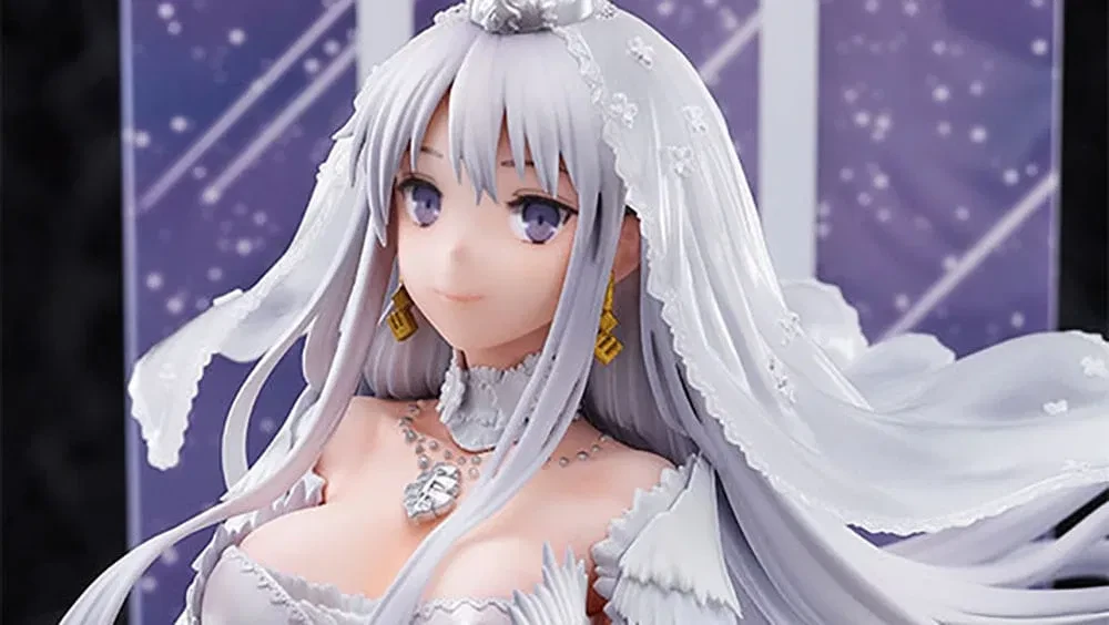 Azur Lane представляет великолепную фигурку в свадебном платье от Knead