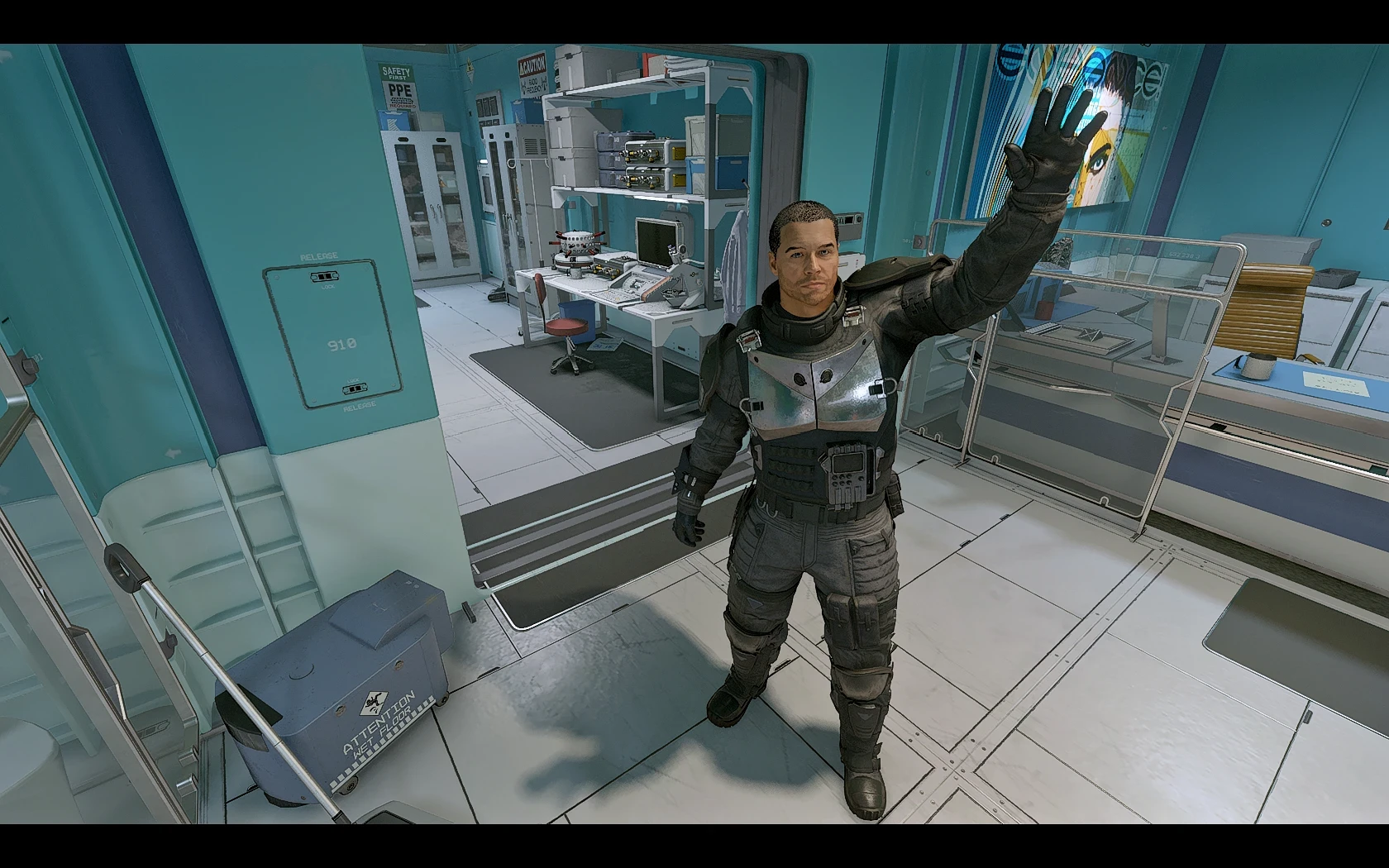 Starfield "Сохранение - Шепард - пресет персонажа"