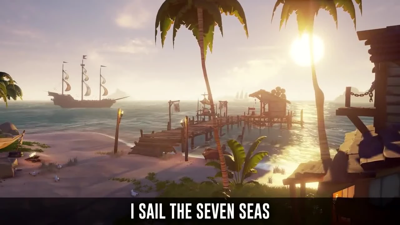 Sea of Thieves Song - X Marks The Spot [ музыкальное видео ]