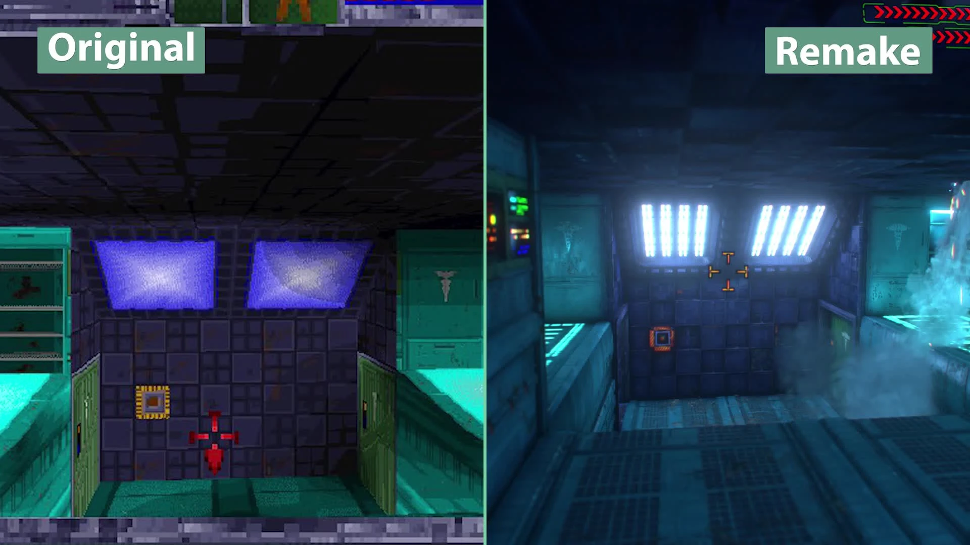 System Shock &#8211; Детальное сравнение Original vs. Remake Graphics