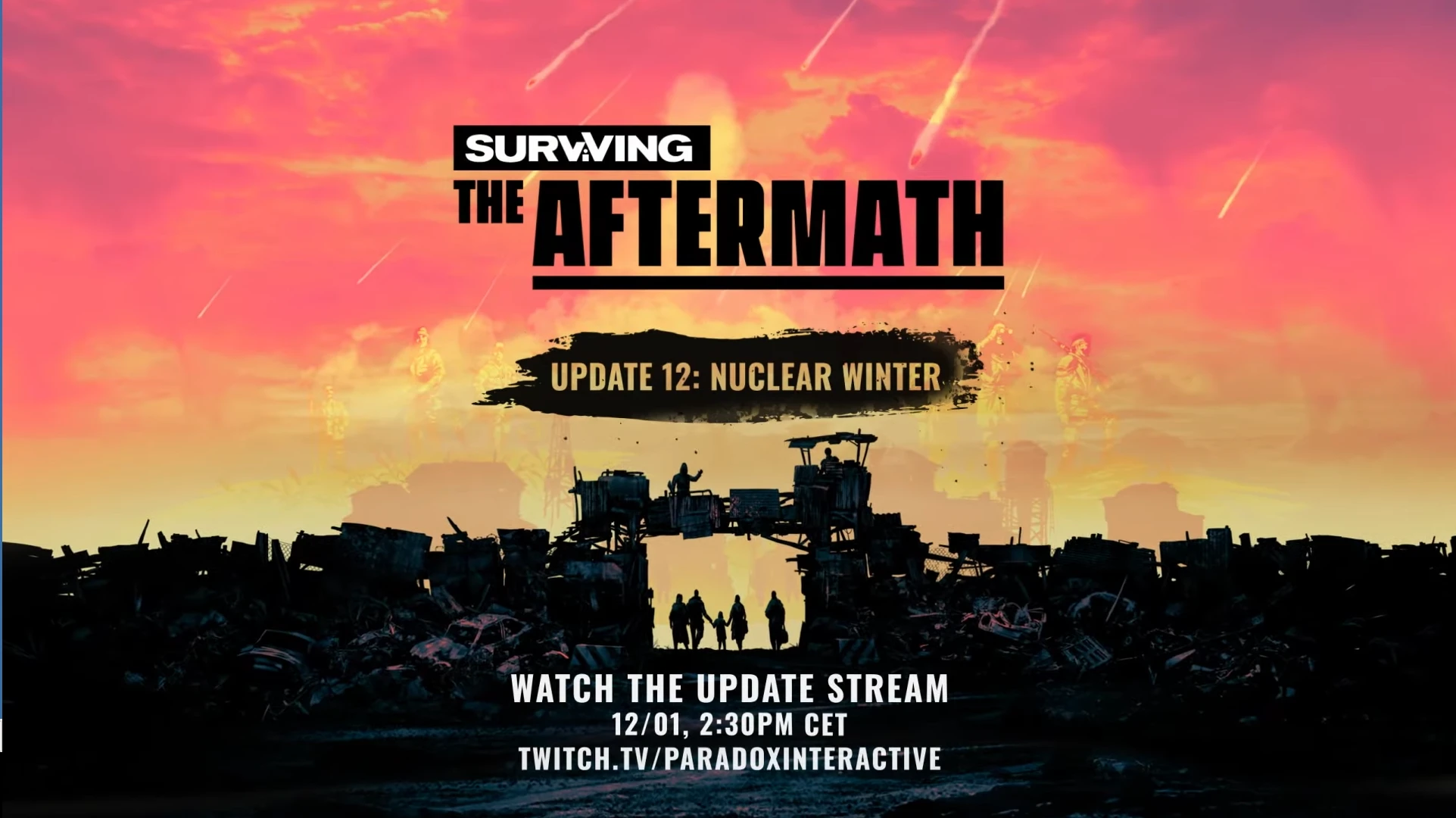 Тизер обновления Surviving the Aftermath: Nuclear Winter