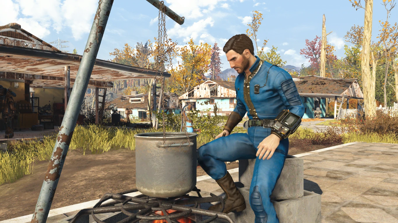 Fallout 4 "Комбинезоны убежища из Fallout 76"